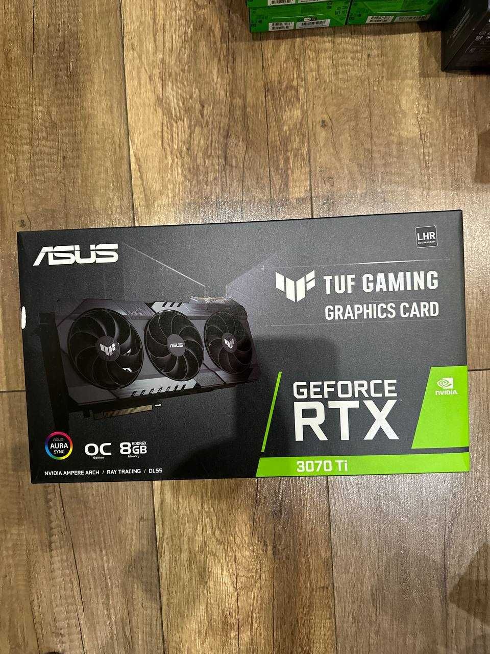 нова відеокарта Asus Tuf Gaming Geforce RTX 3070 ti