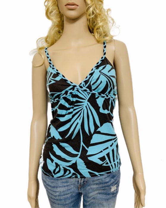 Лот женской одежды Xs/S голубые штаны ветровка майка