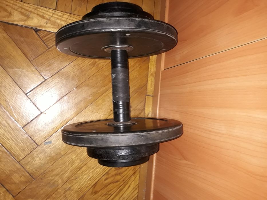 Гантели,гиря наборная.