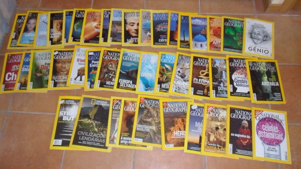 Revistas National Geographic e outras - Grande Lote