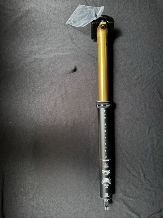 Espigão telescópico fox 31,6mm 150mm