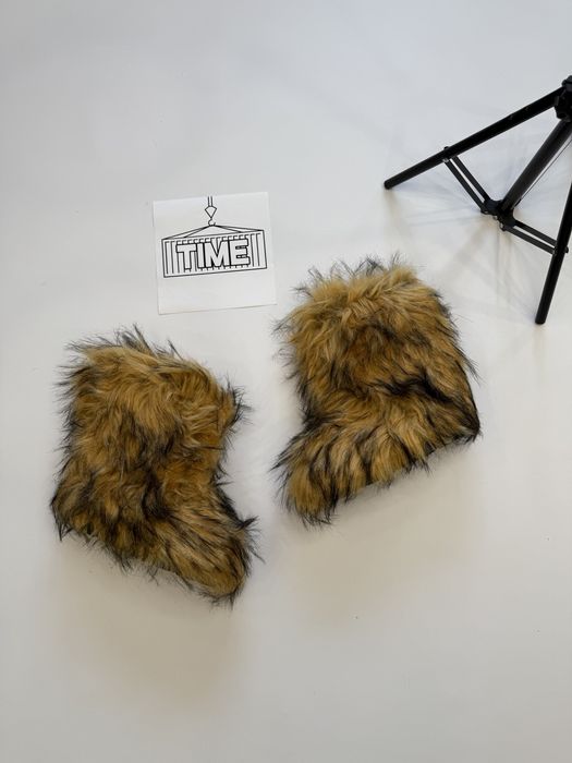 [+ПОДАРУНОК] Fur Boots / пухнасті зимові жіночі чоботи / ботинки