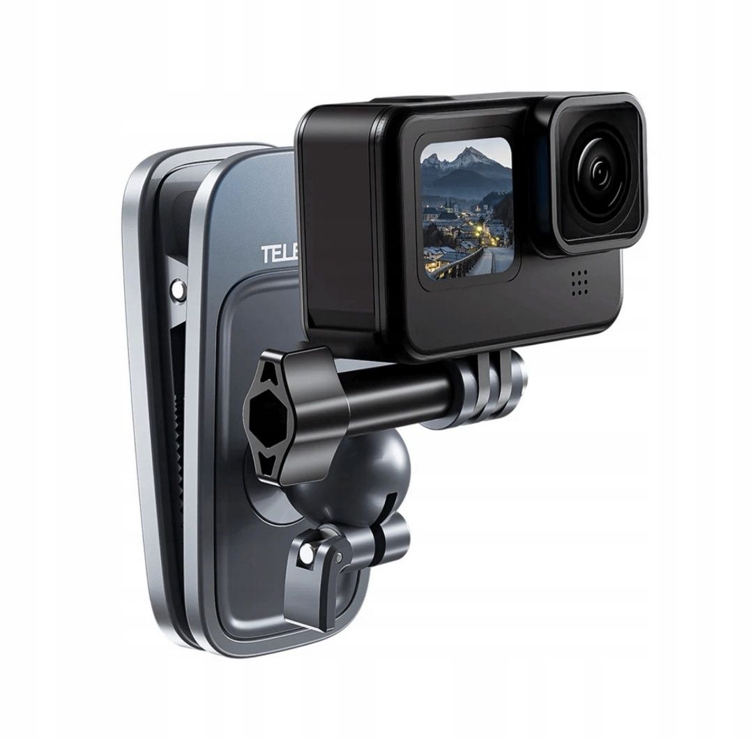 Uchwyt Montażowy Do Plecaka Czapki Odzieży Do GoPro HERO DJI Osmo Inst