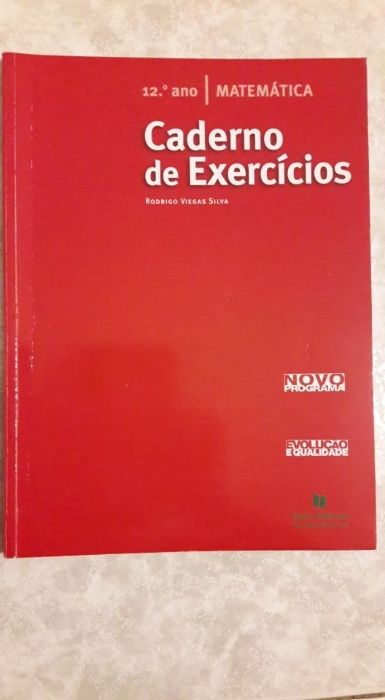 Caderno de Exercicios 12'ano Matematica