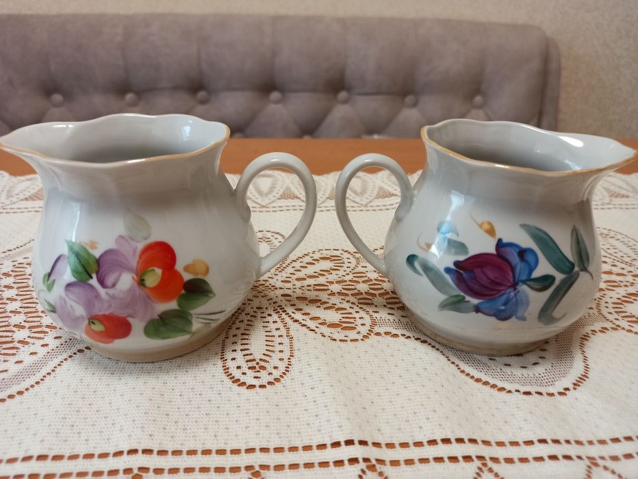 Салатник Уршельский завод/ Фарфор молочники