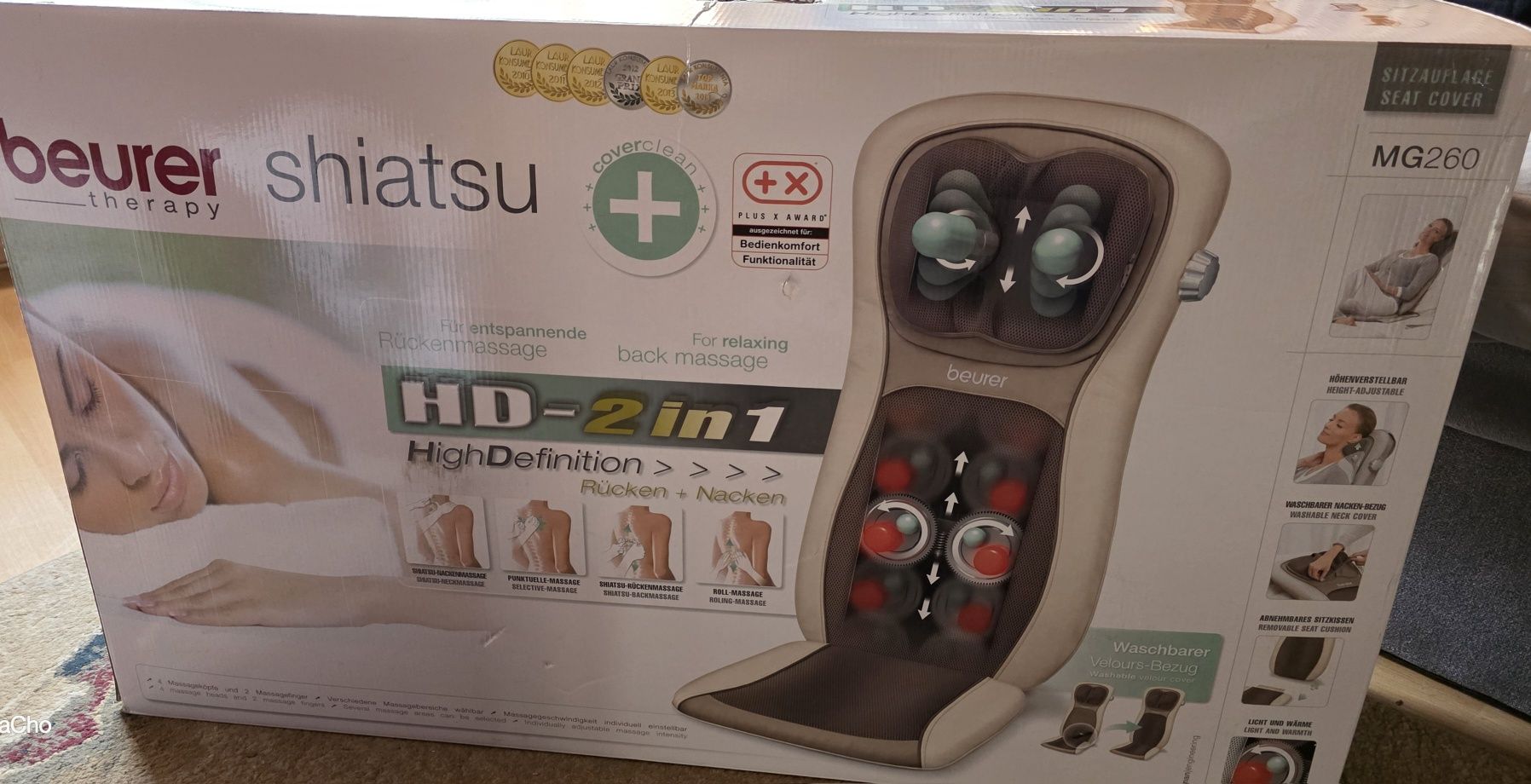 Mata masująca Beuer Shiatsu model MG260