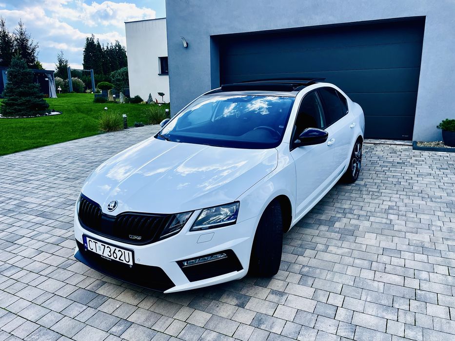 Skoda Octavia 2.0 TSI DSG RS 245, hak, pierwszy właś. , salon Polska