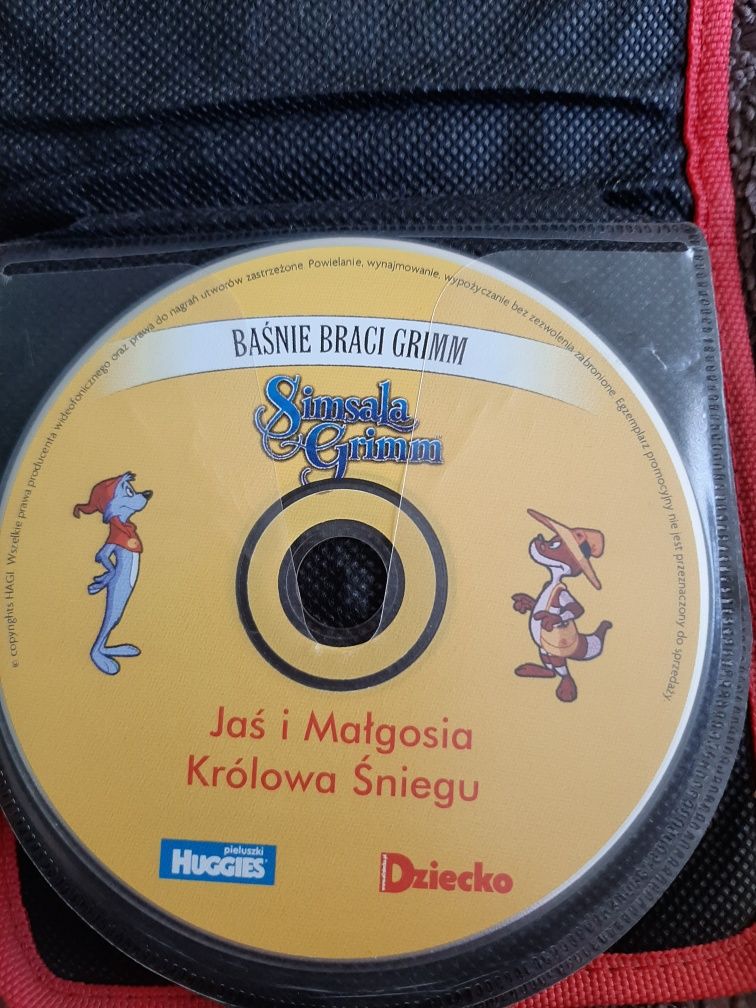 Bajki filmy DVD. Odlotowe agentki. baśnie braci grimm. Heffalump