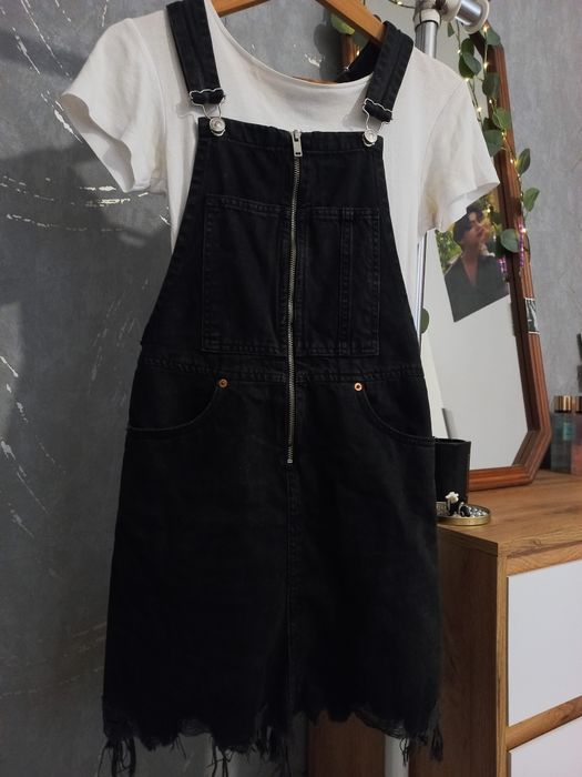 Джинсовий сарафан zara