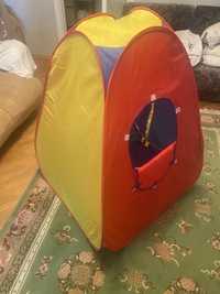 Палатка ігрова замок для діток, шалаш дитячий