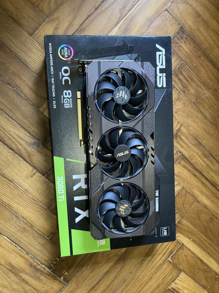 Продам відеокарту Asus TUF Gaming GeForce RTX 3060 Ti 8GB GDDR6