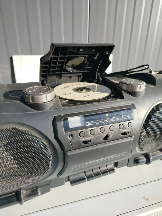 Boombox AEG bumbox radio odtwarzacz DVD USB sd