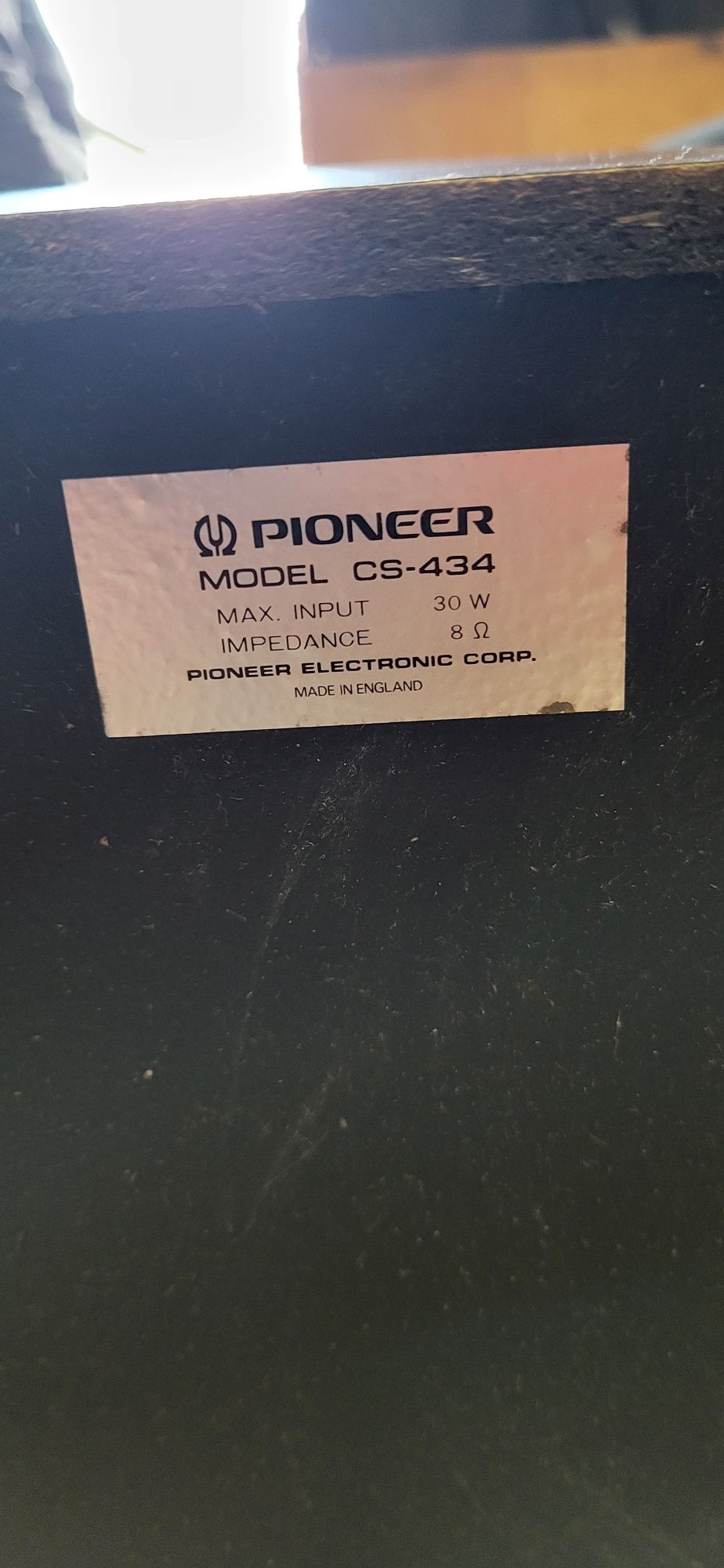 Głośnik kolumna Sharp. Pioneer CS-434 obudowa wysyłka