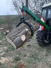 Podnośnik ładowacz dźwig na tył