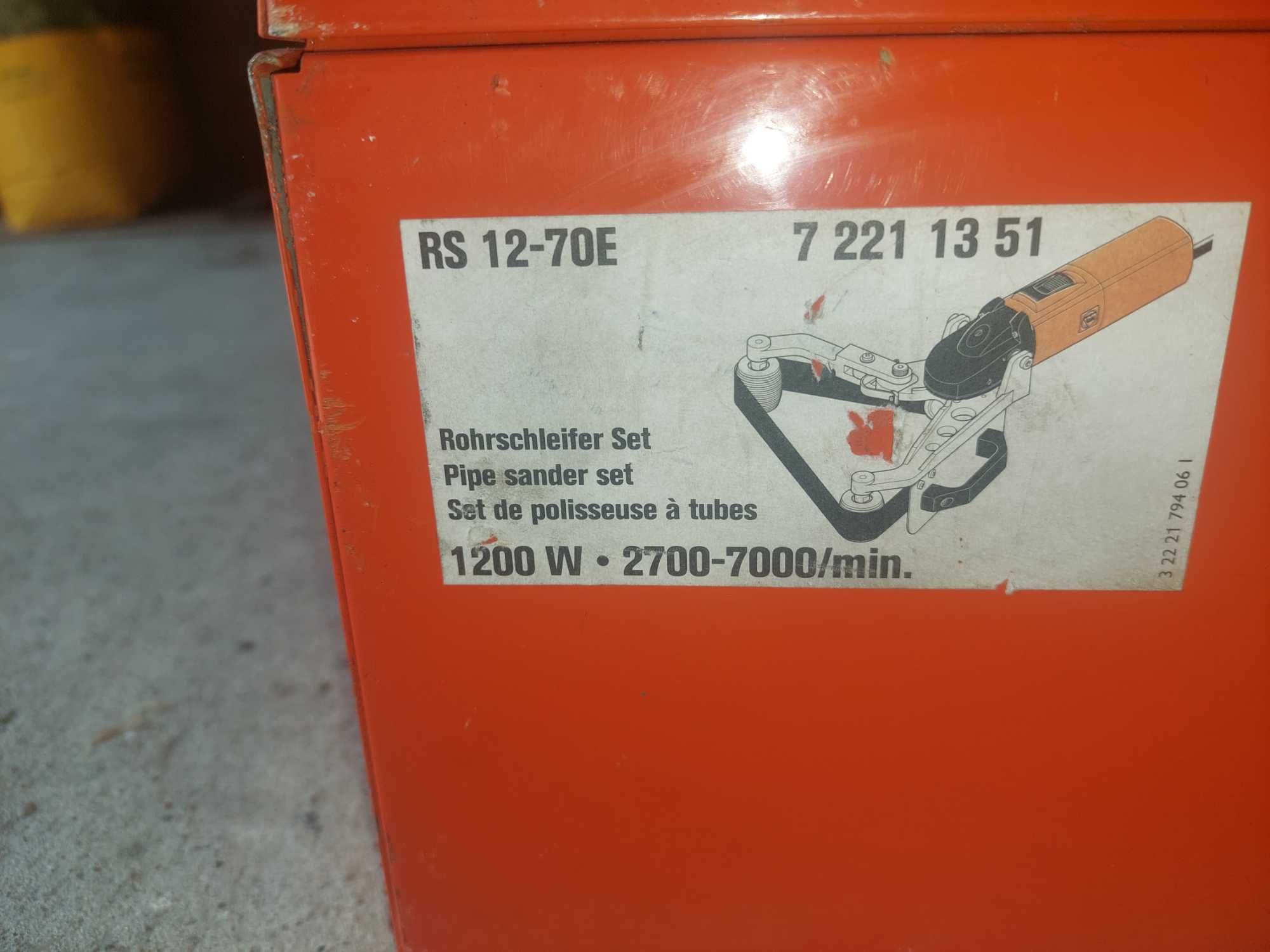 Fein RS 12-70E Szlifierka taśmowa do rur