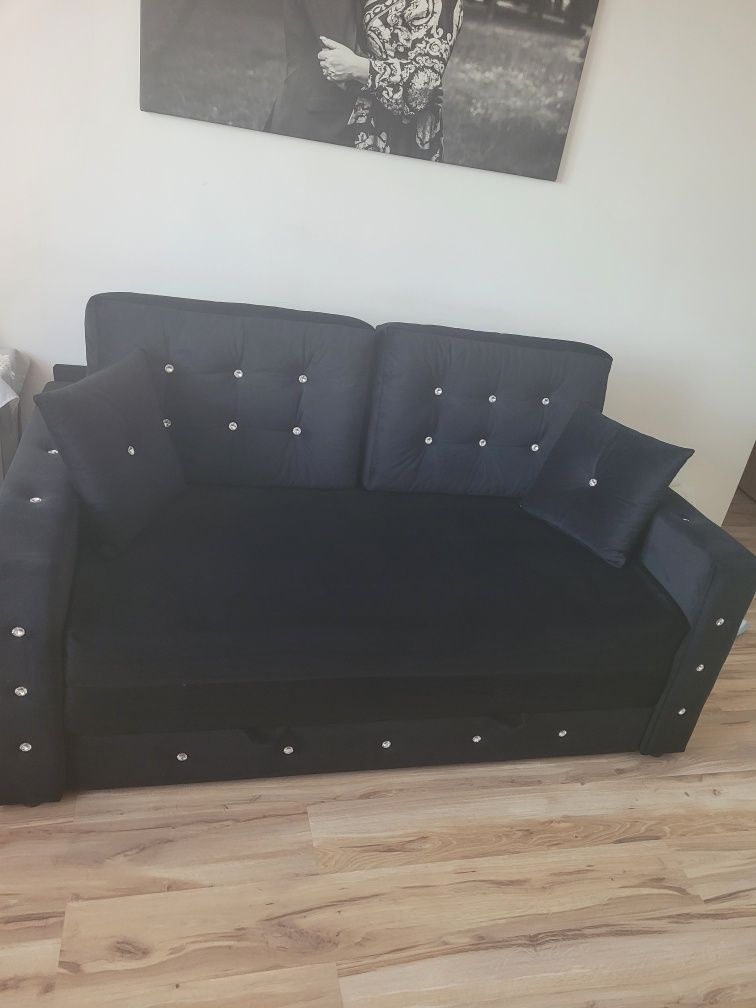 Sofa w stylu glamour