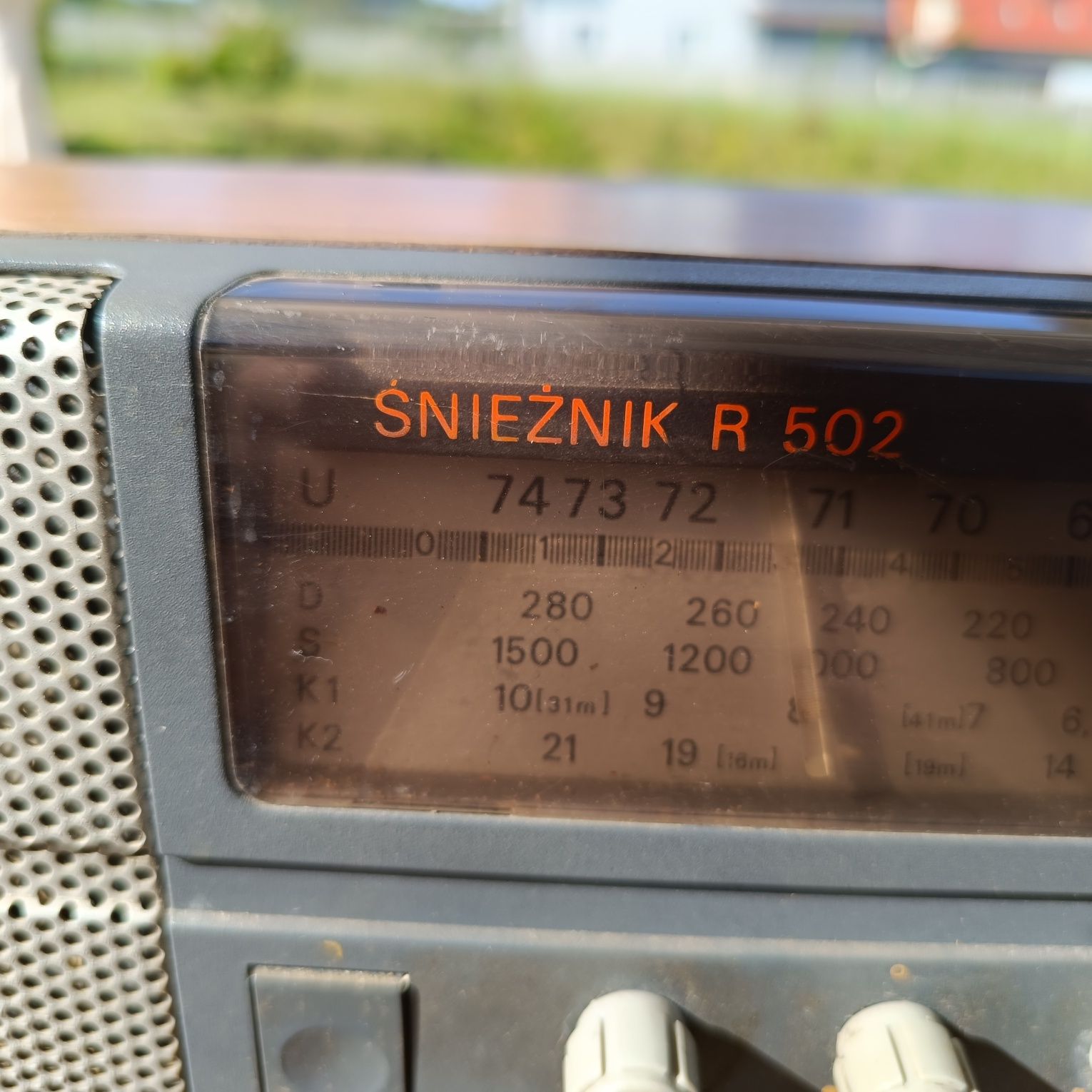 UNITRA śnieżnik radio prl vintage