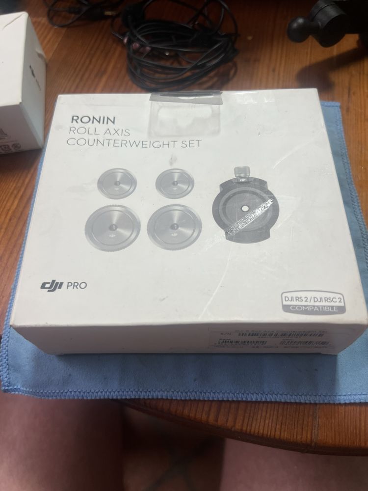 Original DJI RS 2 / RSC 2 / RS 3 Roll Axis Counterweight Set
