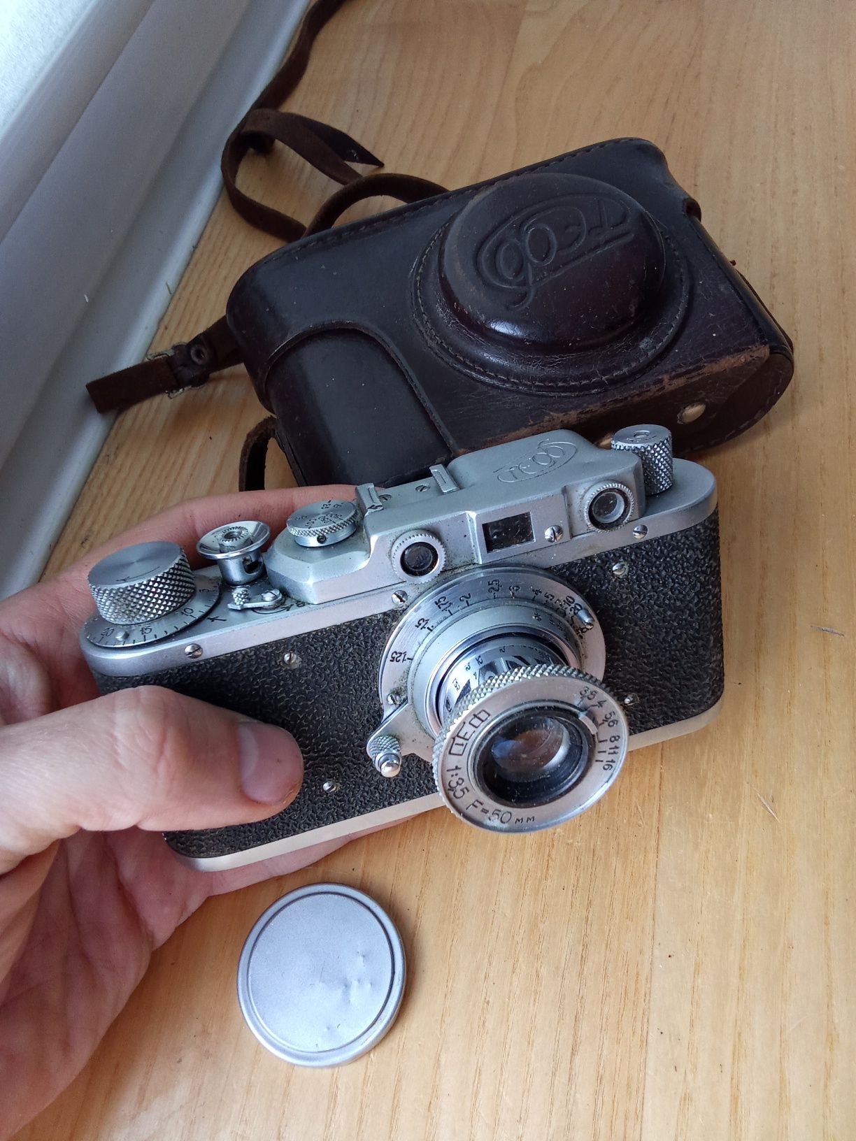 Kamera  fed 1 Obiektyw fed f3.5 50mm ZSRR