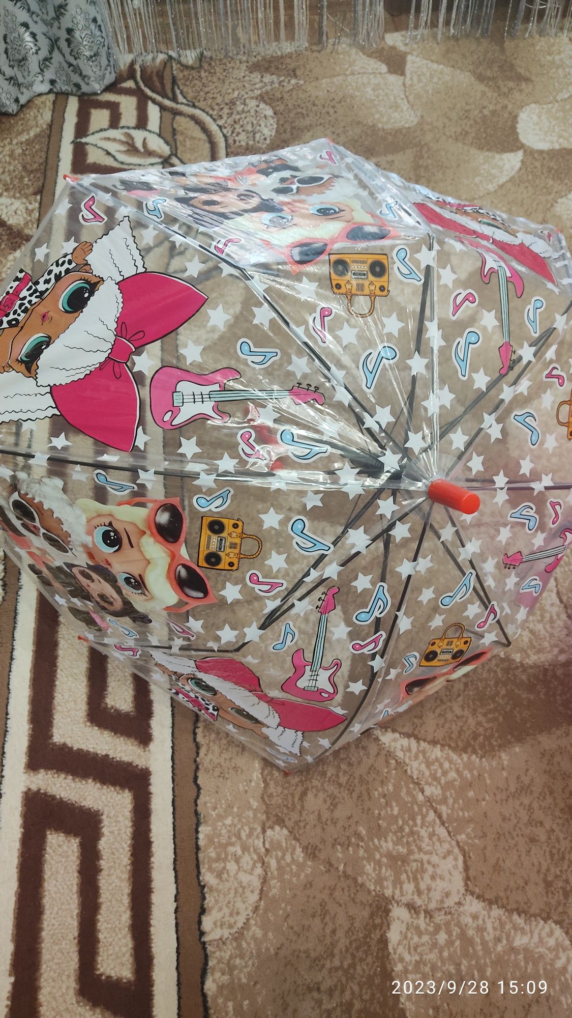 Дитяча парасолька"Принцеса"+друга у подарунок