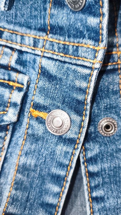 Blusão de ganga menina 2 anos Benetton