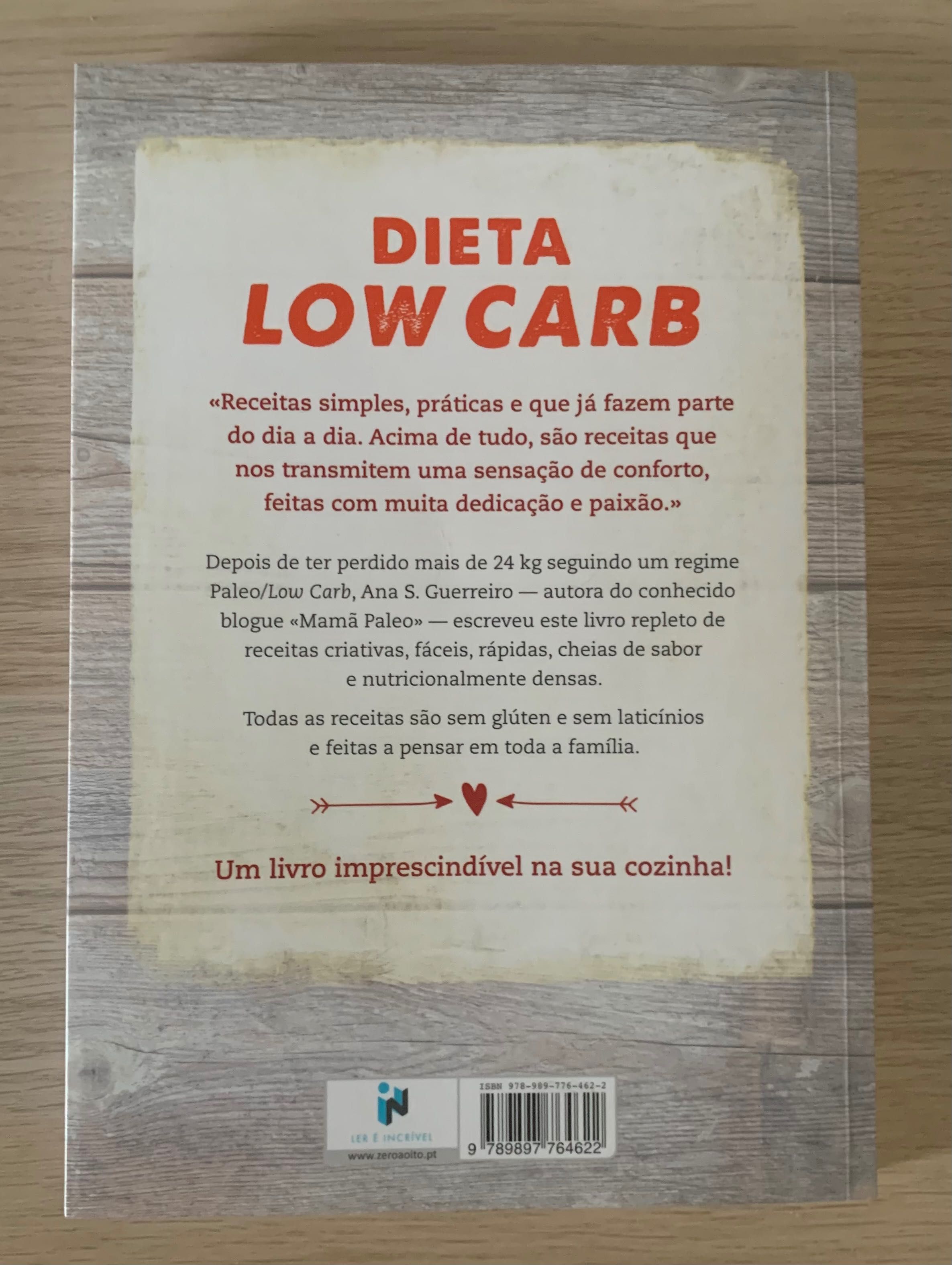 Livro “Dieta Low carb” - Ana S. Guerreiro