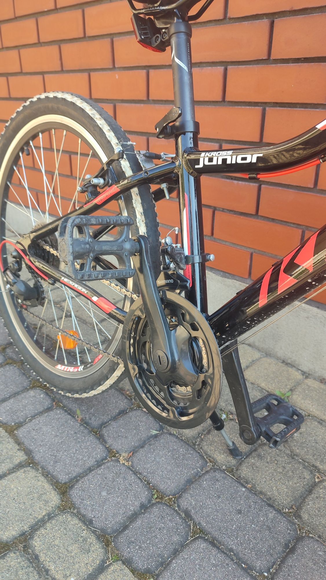 Rower Kross  hexagon junior 24 cale aluminium.