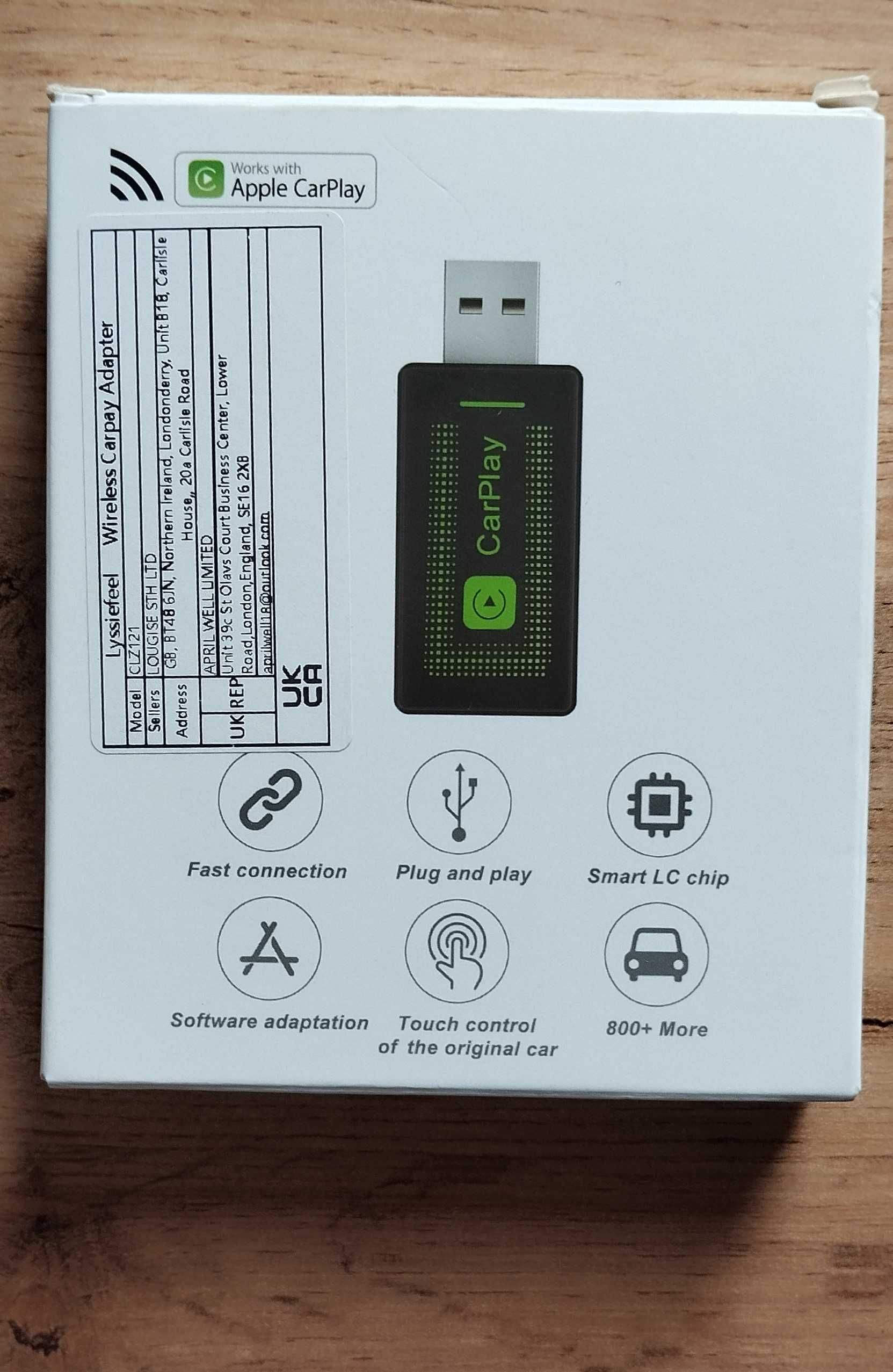 Bezprzewodowy Wireless Carplay Adapter
