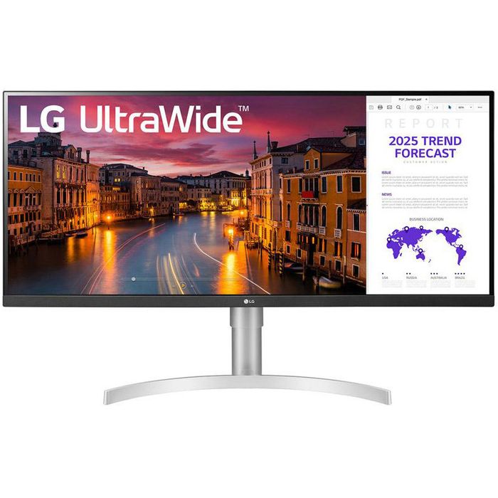 Монітор LG 34WN650-W White
