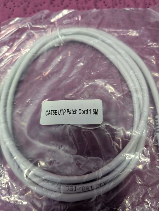 Vendo 34 Cabos Cat 5E de 1.5m