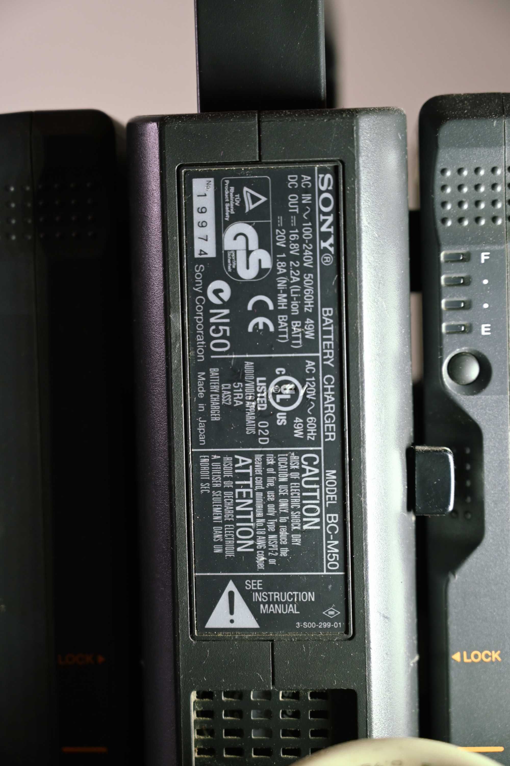 Carregador duplo baterias vídeo usado