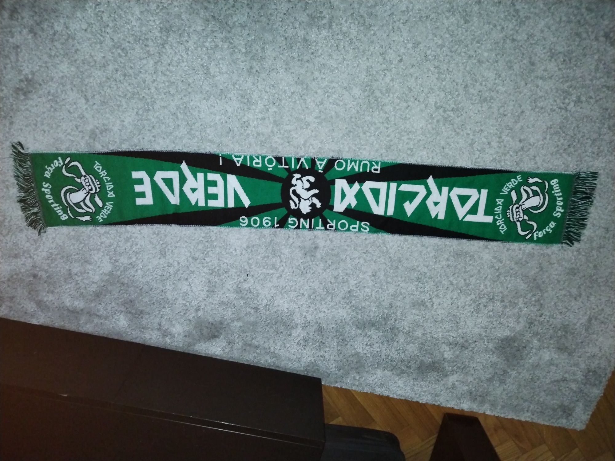 Cachecol ultras torcida verde Sporting