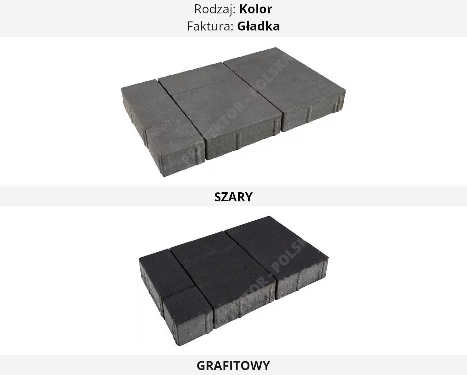 kostka brukowa COMMIX POLBRUK podjazd chodnik taras plac nawierzchnia