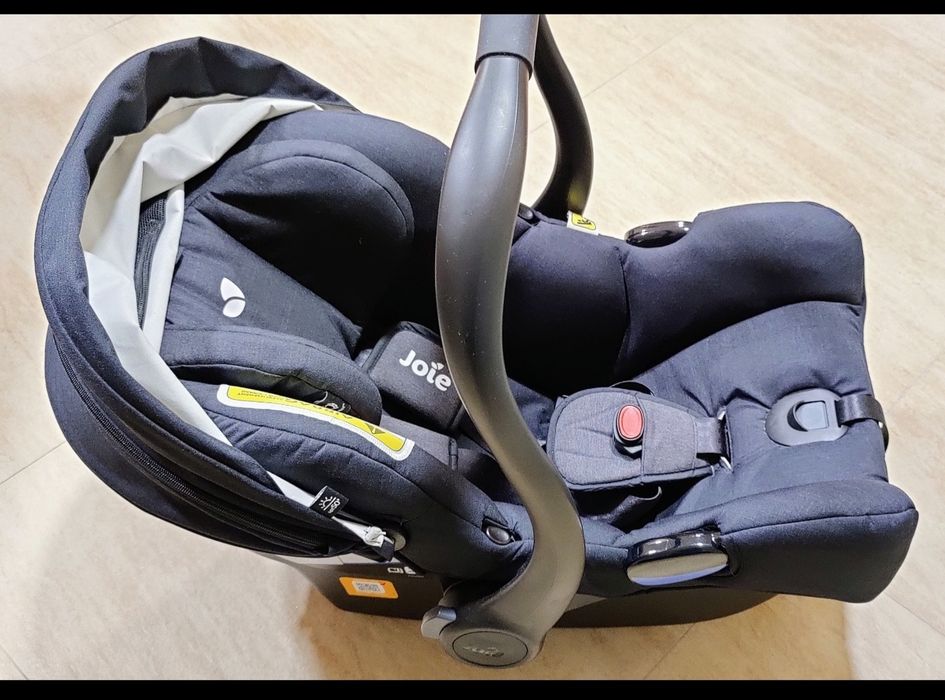Conjunto Joie-Chrome DLX+babycoque I-Gemm 2+Cadeira auto+Base Isofix