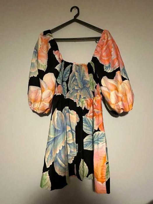 Vestido Flores - FARM RIO Brasil