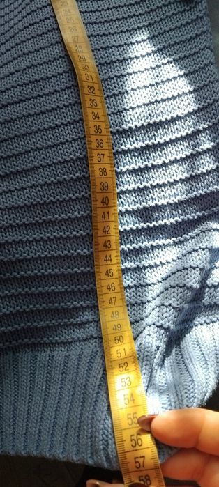 Sweter niebieski H&M rozm. XS