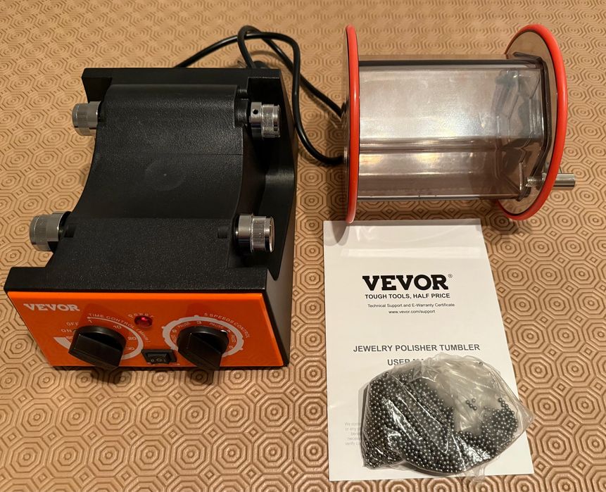 Máquina polidora de Joias VEVOR – Nova, como se vê na foto.