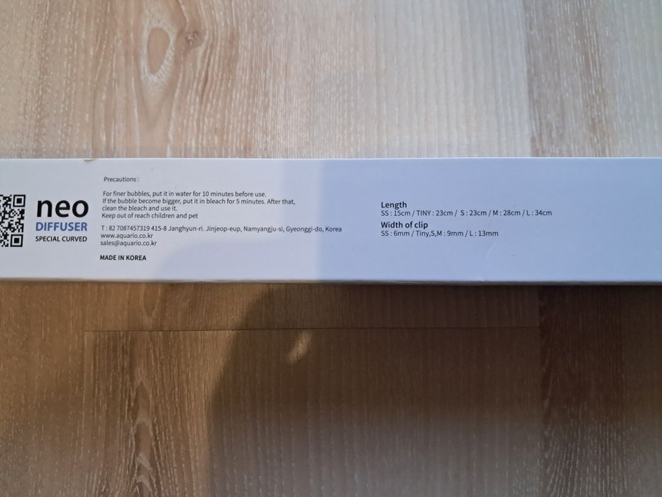 NOWY dyfuzor powietrza Neo Special L zakrzywiony
