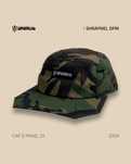 Кепка 5-panel "Shrapnel" Flecktarn-D, Black, DPM