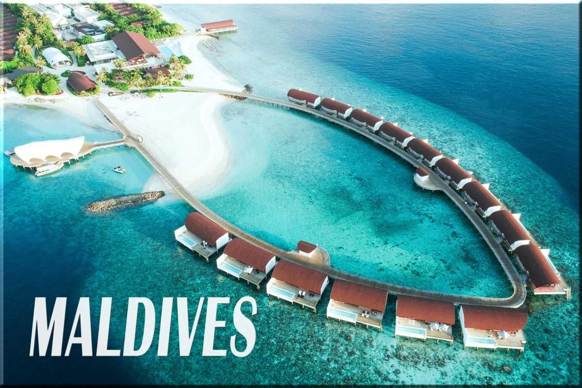 Magnes na lodówkę Malediwy Maldives