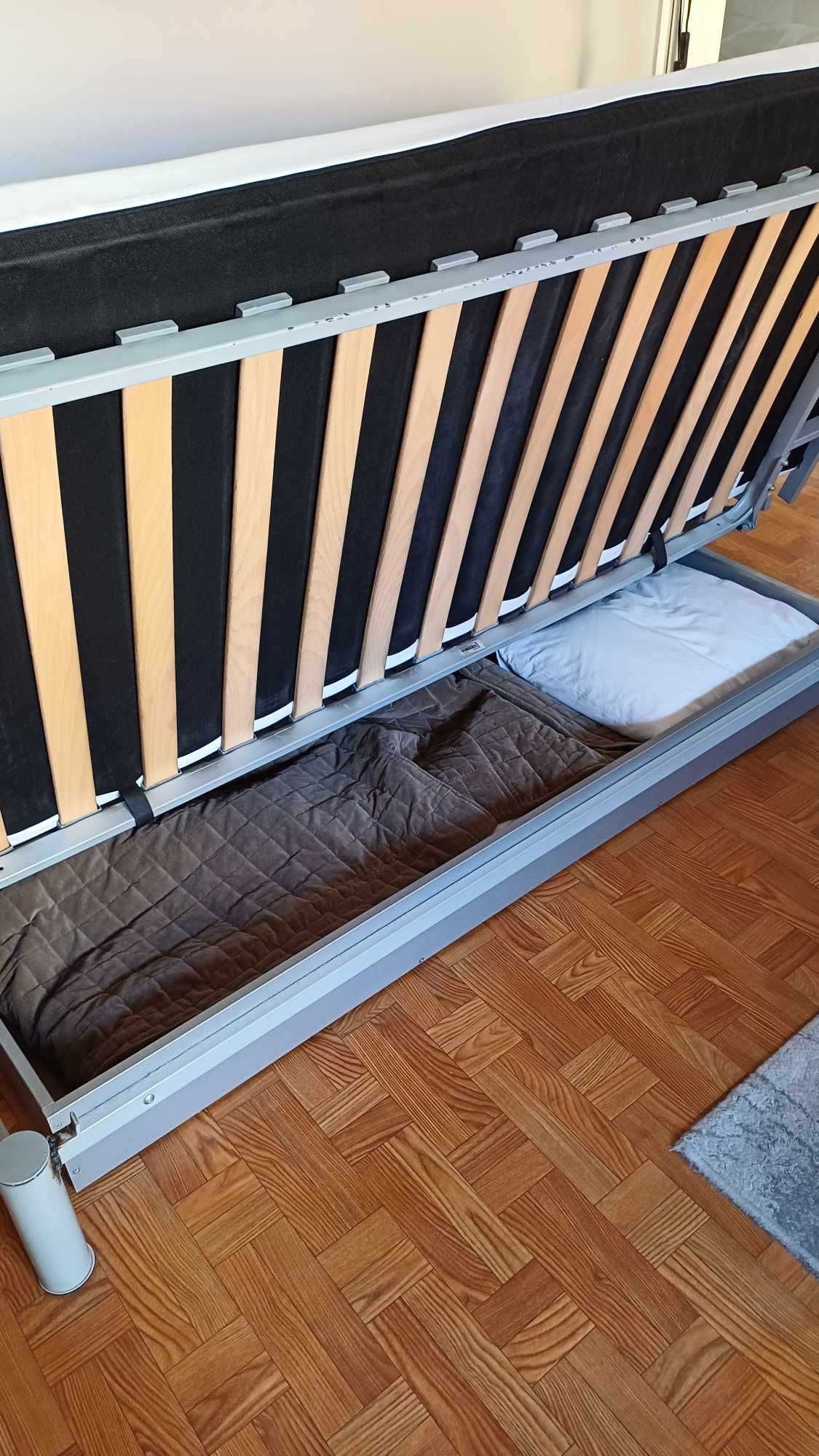 Sofa Beddinge (Ikea) 140x200 z materacem, pojemnikiem na pościel