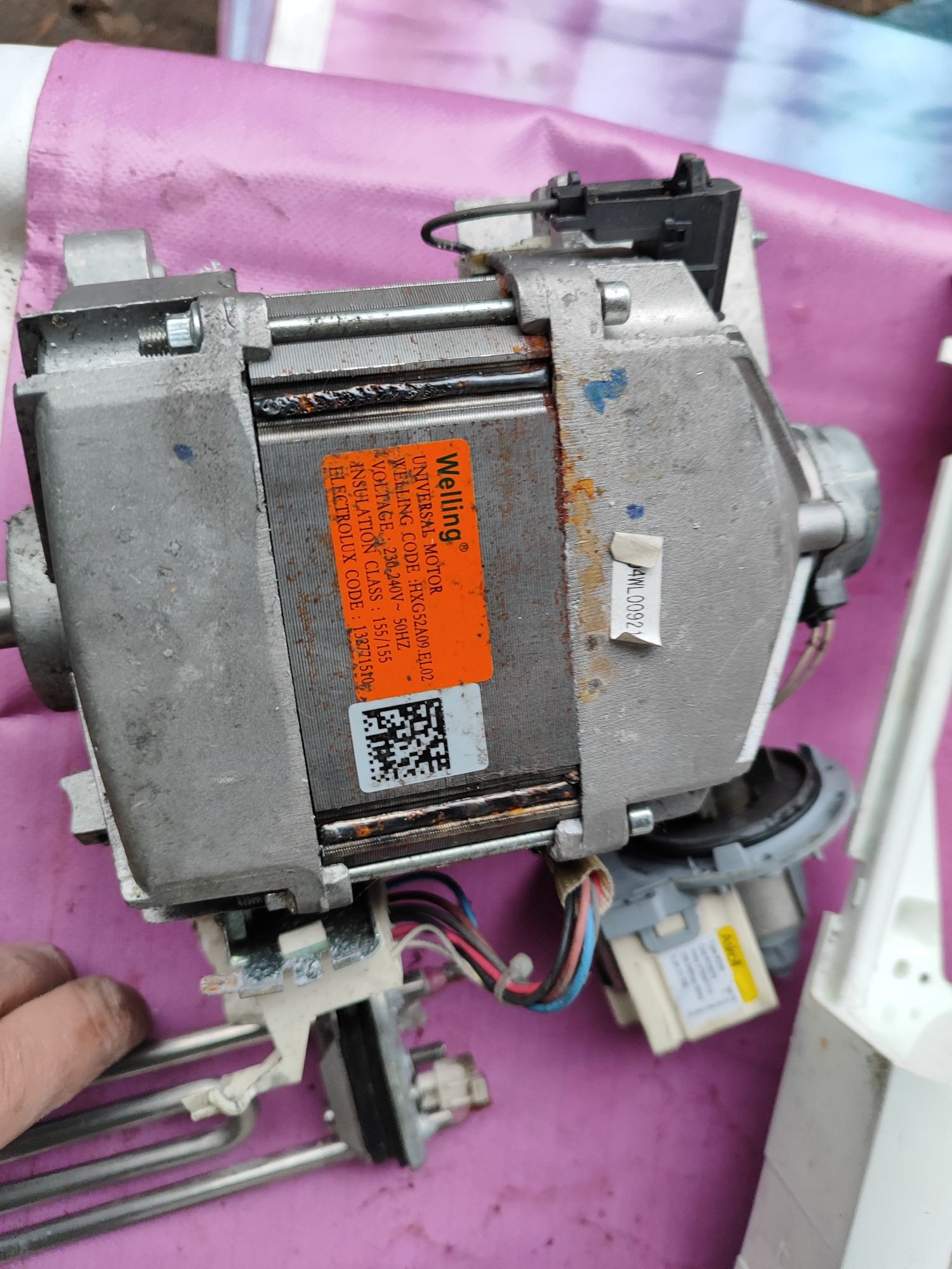 Programator grzałka pompa wody pralka Electrolux faure Zanussi
