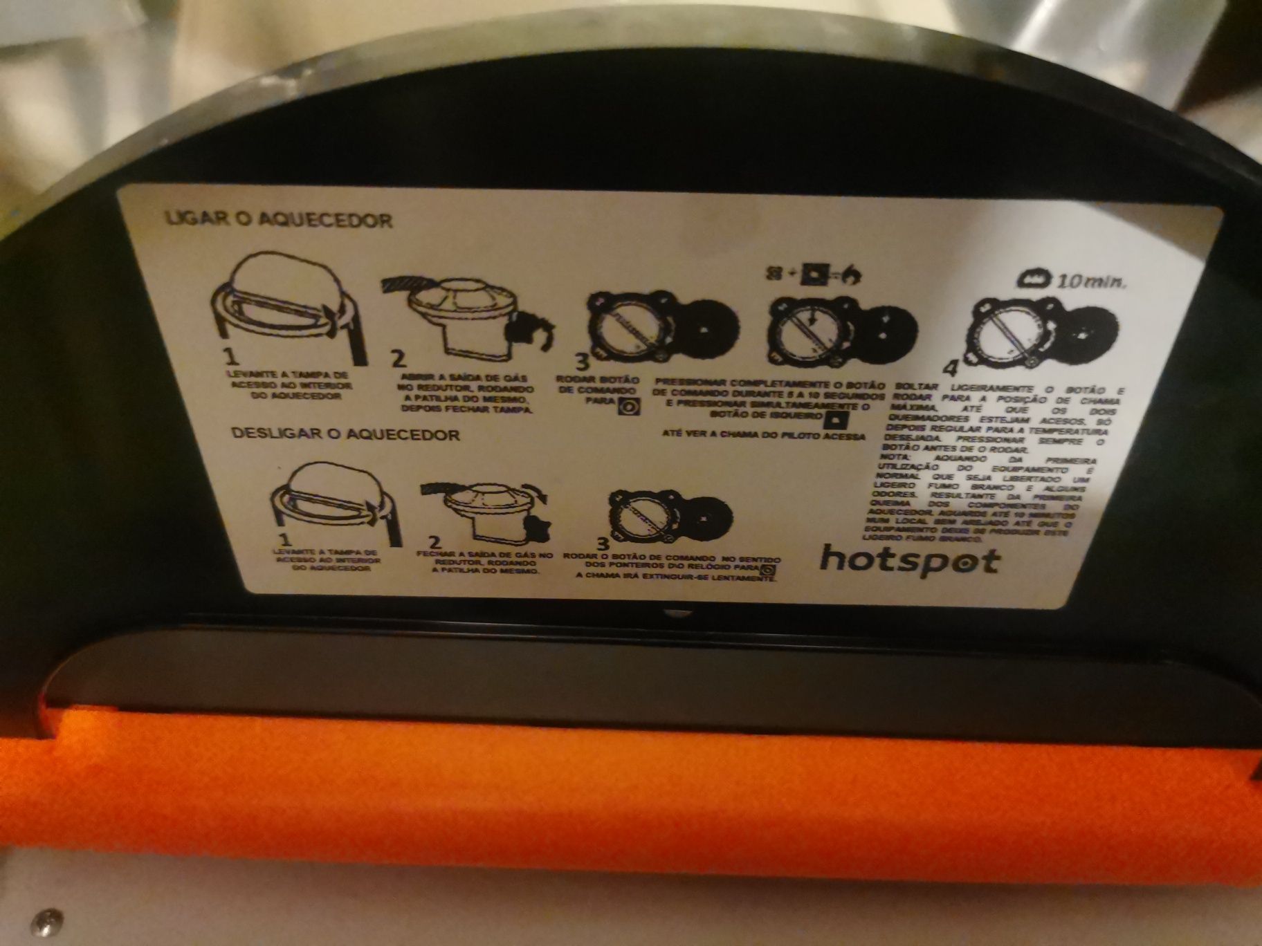 Aquecedor Hotspot + botija