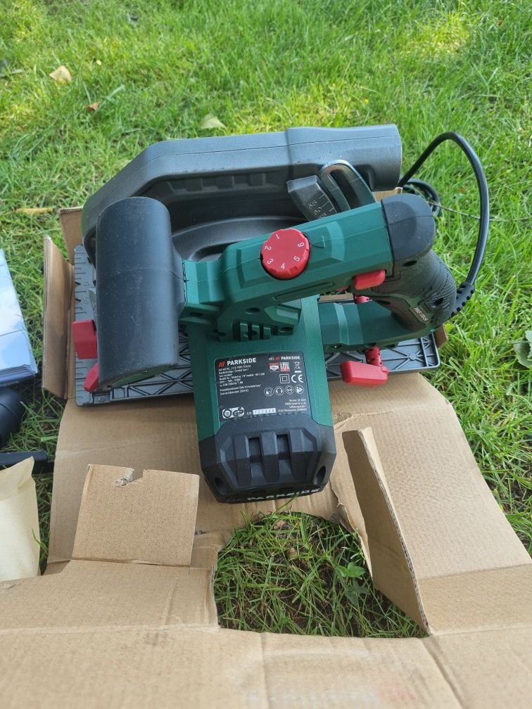 Nowa Pilarka ręczna tarczowa Parkside PHKS 1350 E4, 1350 W