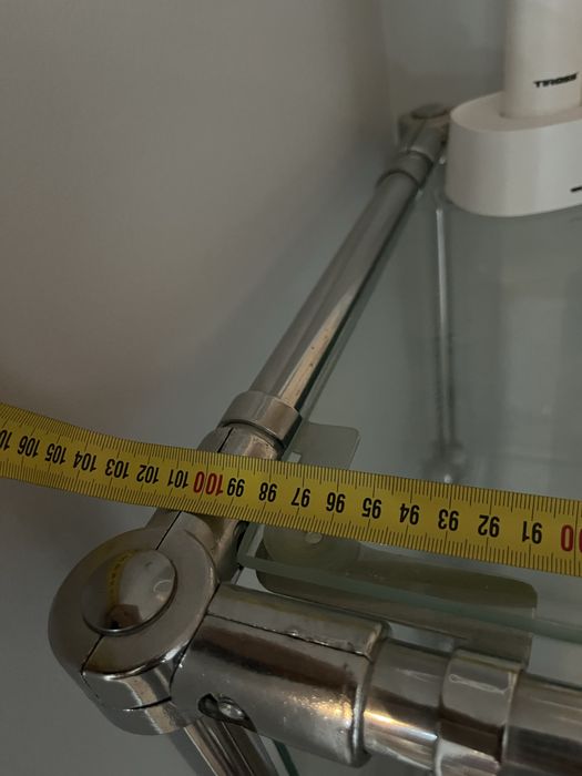 Ekspozytor , półka szklana