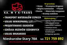 Usługi brukarskie. Układanie kostki brukowej. Podjazdy z kruszywa.