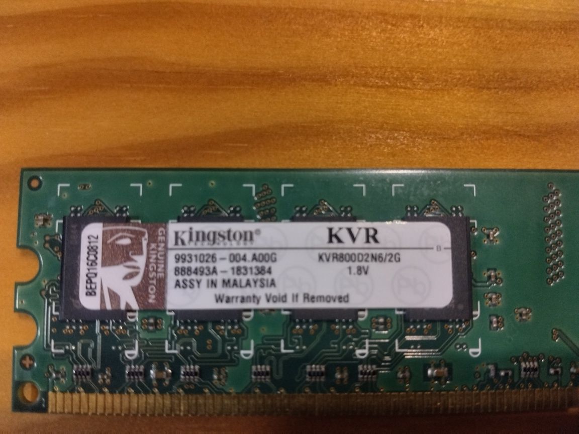 Memórias DDR2 2GB