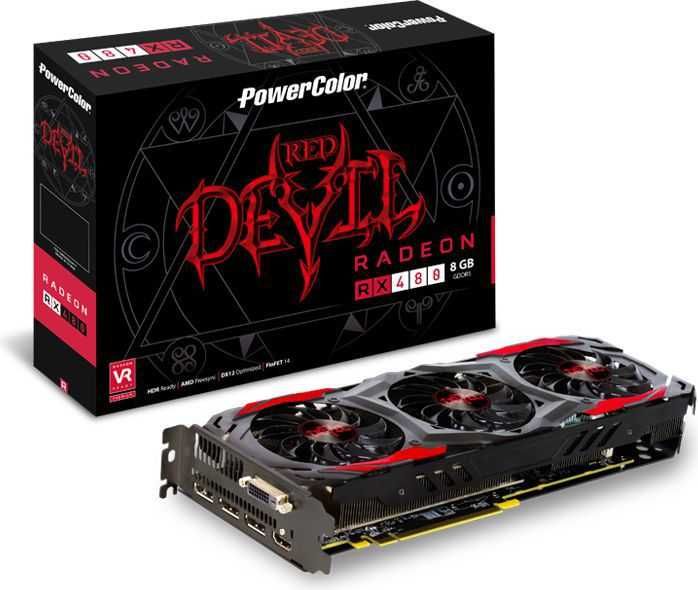 Karta Graficzna RX480 Powercolor Red Devil 8GB Gwarancja!