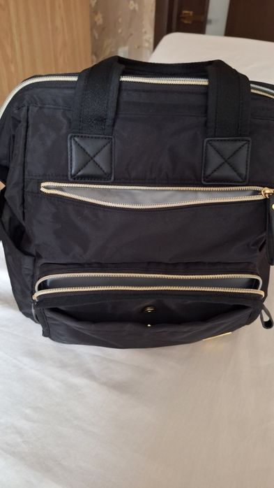 Сумка- рюкзак для мами з пеленальним ковриком