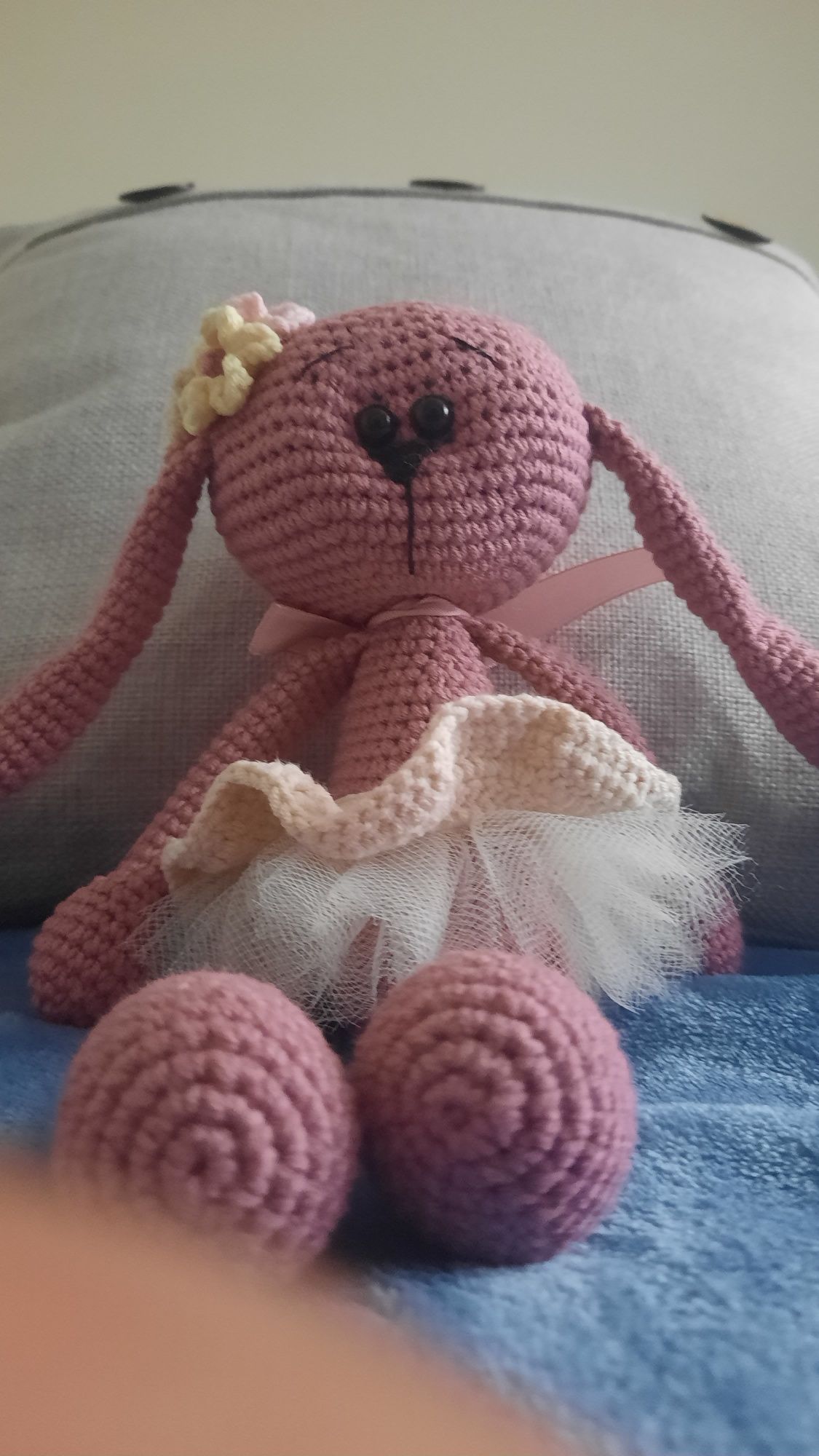 Miś robiony na szydełku amigurumi